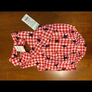 Patriotic baby romper - brand new!